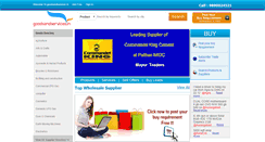Desktop Screenshot of goodsandservices.in
